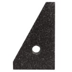 Granit målevinkel 90° trekant form 100x 63x17 mm DIN 876/0